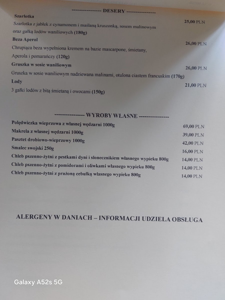 Menu Kuźnia Smaków-8